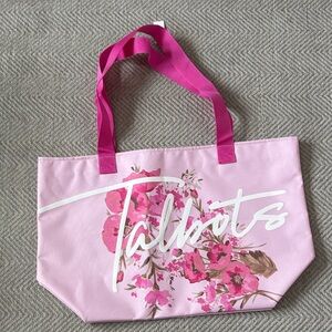 *NWT* Talbots Pink and White Floral Tote